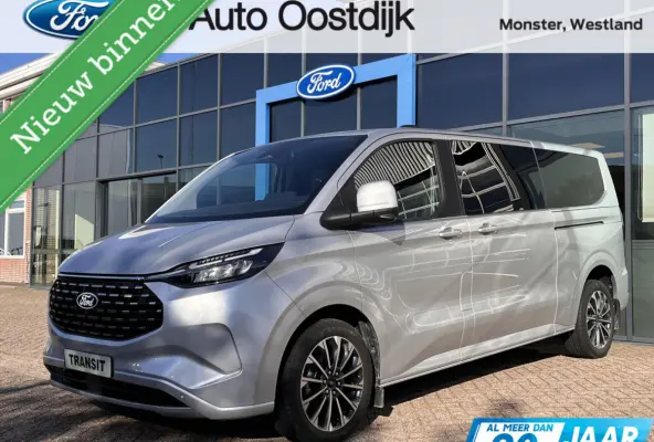 Tourneo 340 2.5 PHEV L2H1 Titanium X 233PK Emissiezonevrij!! Ex. BTW/incl. BPM 8Pers. Adaptieve Cruise Winterpack VOL leder 8 zitplaatsen verschuif/uitneembare stoelen Adaptieve Cruise Clima