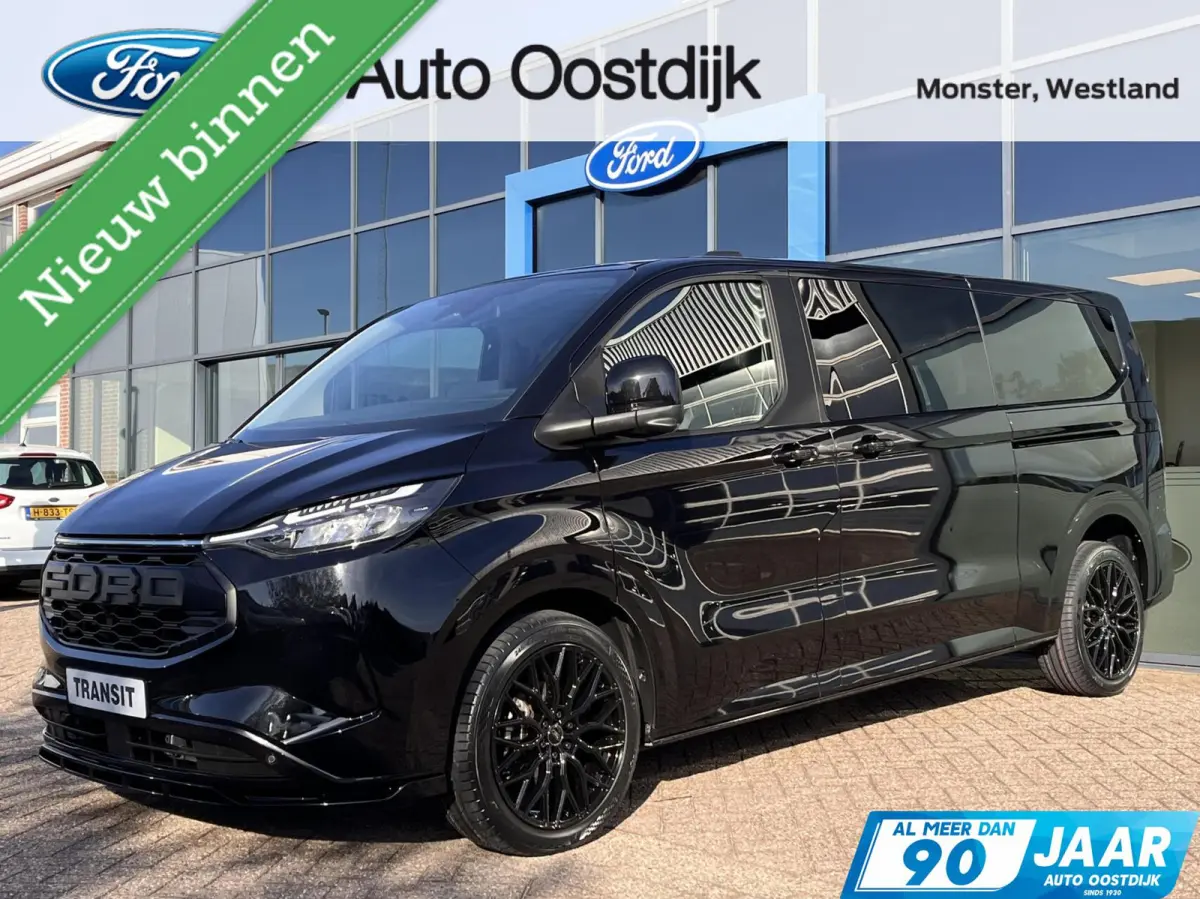 Tourneo 340 2.5 PHEV L2H1 Titanium X 233PK Emissiezonevrij!! Ex. BTW/incl. BPM 8Pers. Adaptieve Cruise Winterpack VOL leder 8 zitplaatsen verschuif/uitneembare stoelen Climate 2de rij *Compl
