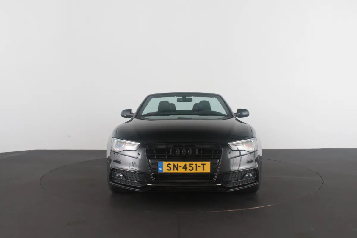 1.8 TFSI S line > 177pk/Cabrio/Full Black/Sportstoelen verwarmbaar...