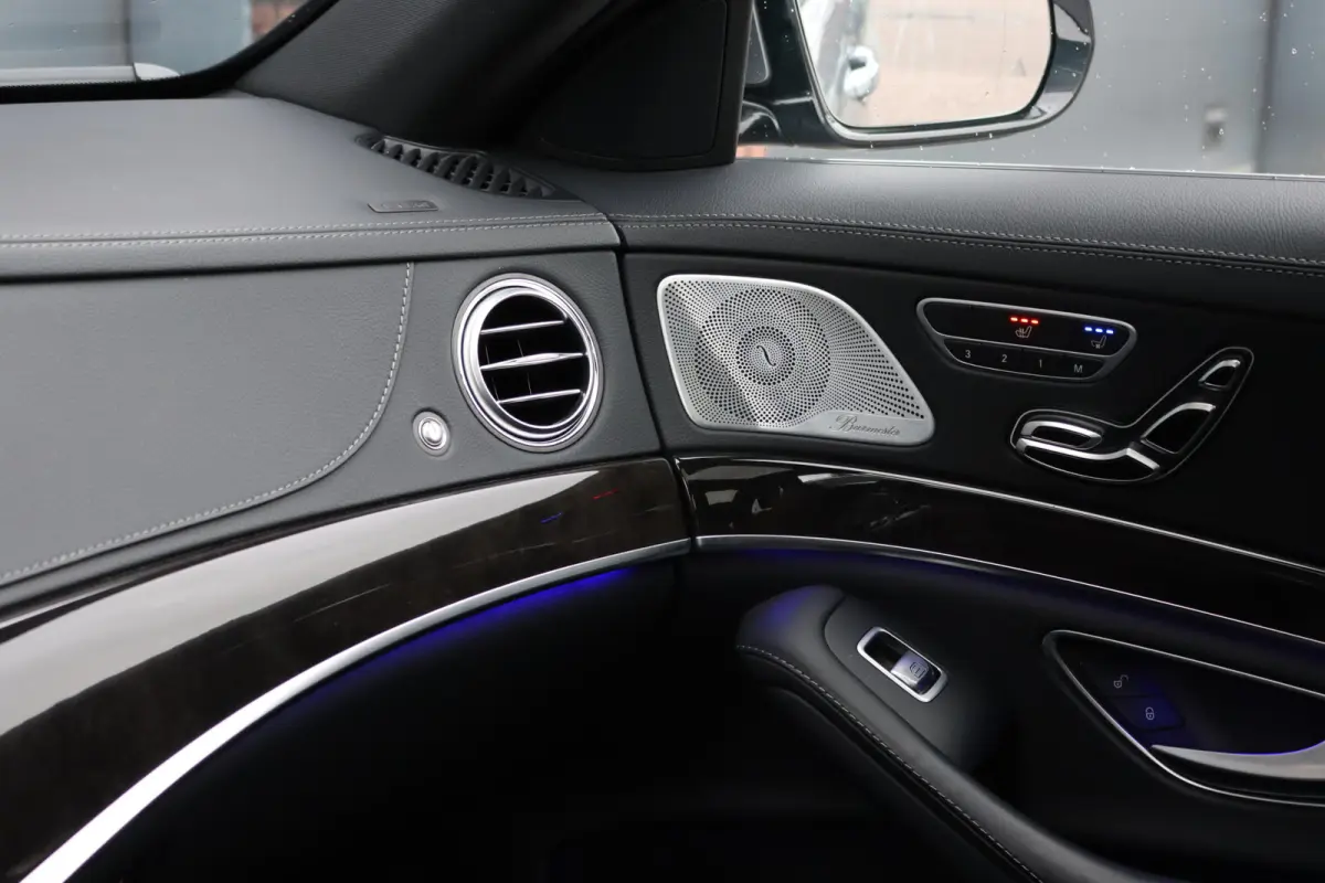 400 HYBRID Lang AMG Line | Luchtvering | Distronic+ | Massage | Panoramadak | Burmester | Memory | Stoelventilatie | Surround Camera | Zonweringspakket |