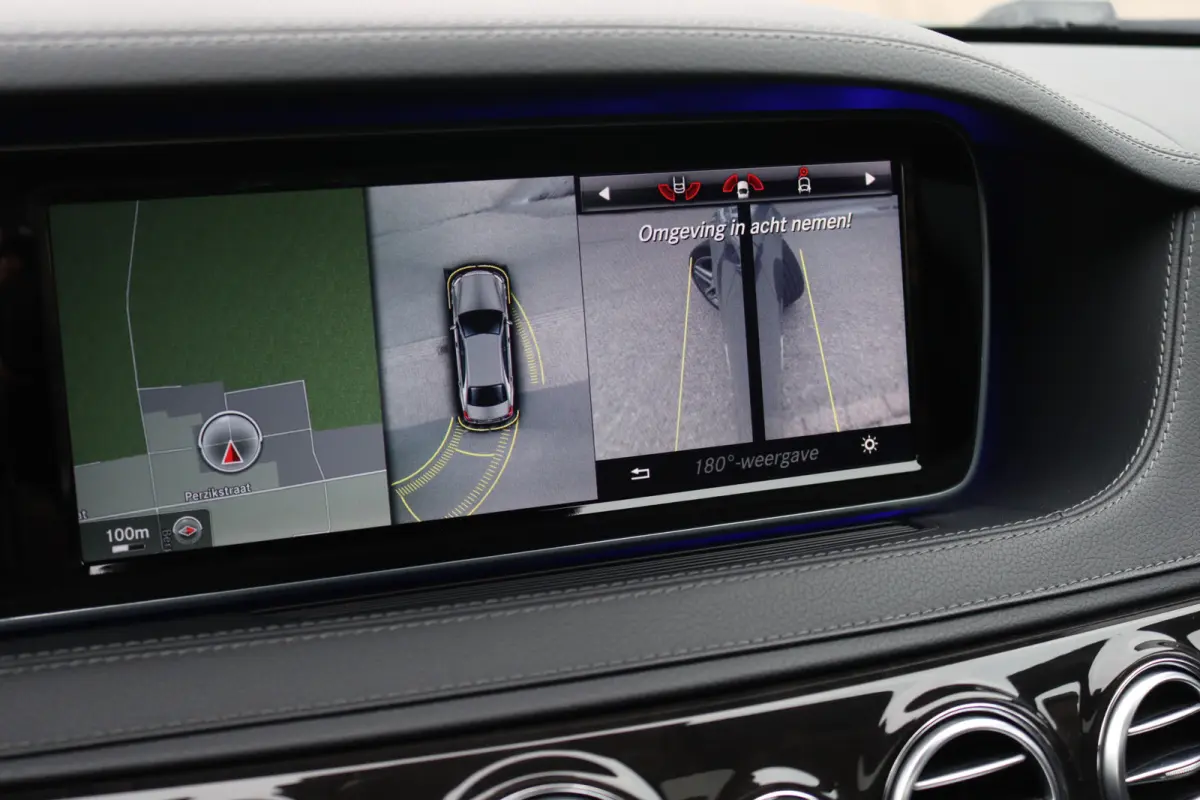400 HYBRID Lang AMG Line | Luchtvering | Distronic+ | Massage | Panoramadak | Burmester | Memory | Stoelventilatie | Surround Camera | Zonweringspakket |