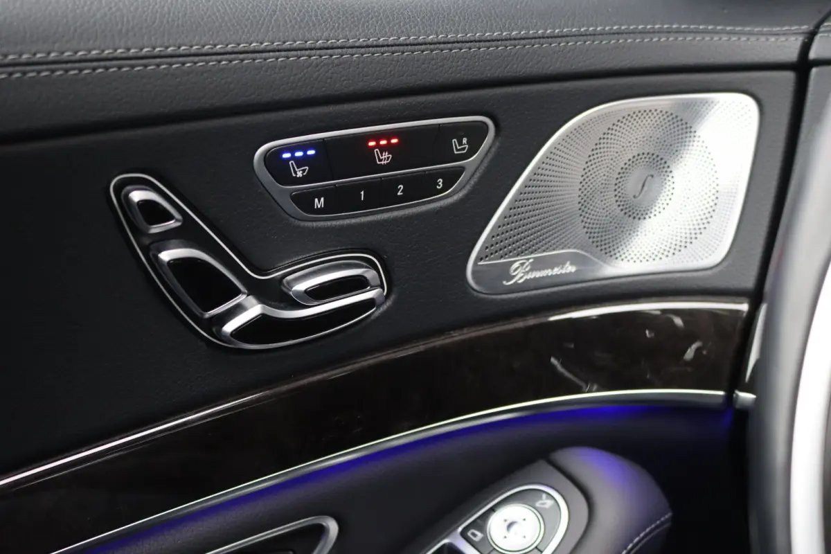 400 HYBRID Lang AMG Line | Luchtvering | Distronic+ | Massage | Panoramadak | Burmester | Memory | Stoelventilatie | Surround Camera | Zonweringspakket |