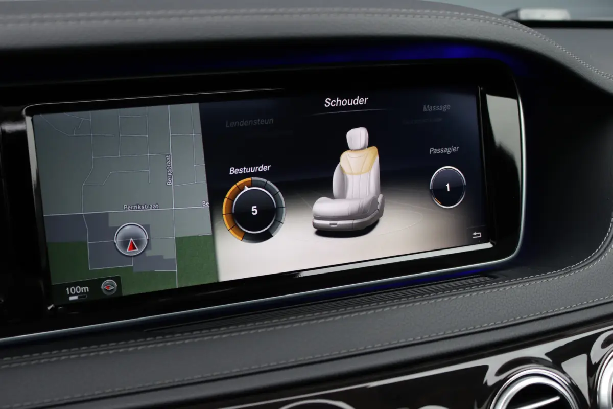 400 HYBRID Lang AMG Line | Luchtvering | Distronic+ | Massage | Panoramadak | Burmester | Memory | Stoelventilatie | Surround Camera | Zonweringspakket |