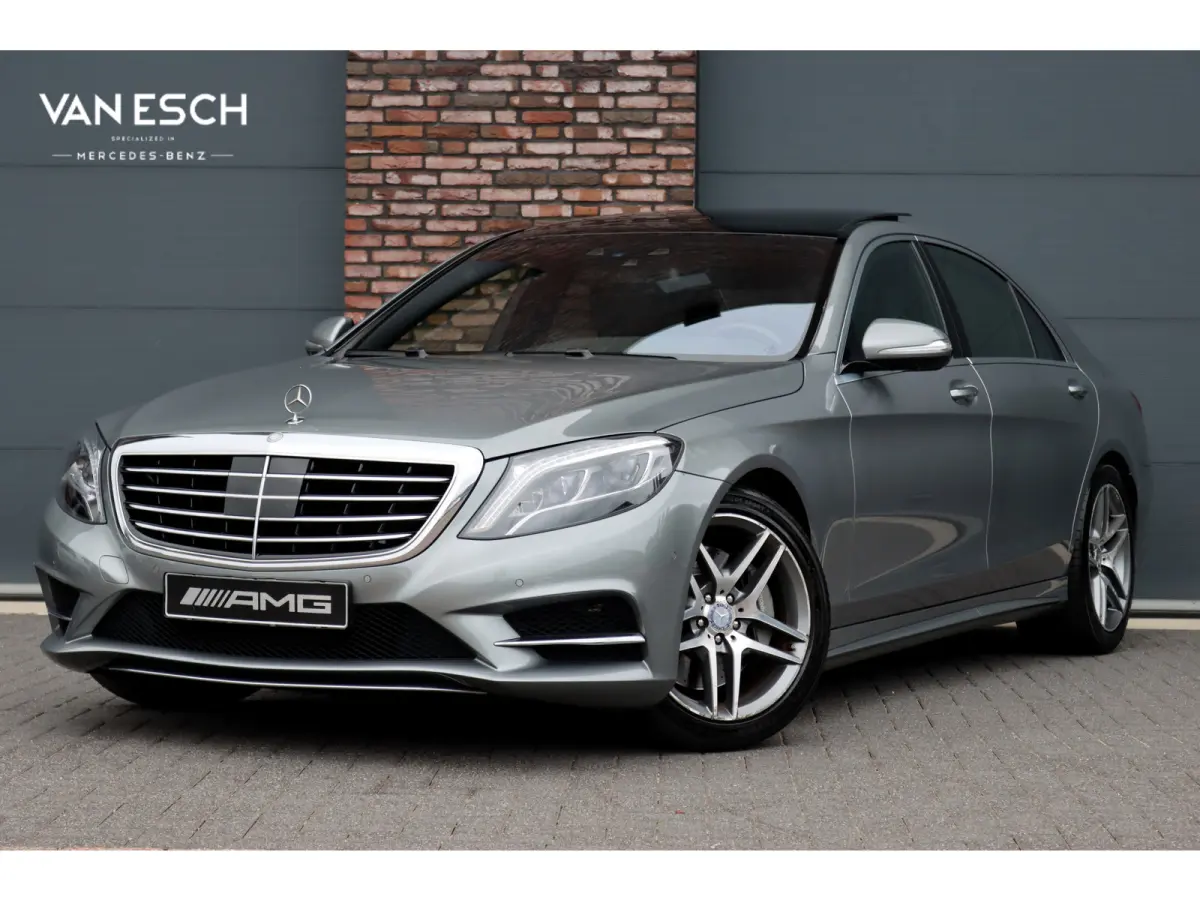 400 HYBRID Lang AMG Line | Luchtvering | Distronic+ | Massage | Panoramadak | Burmester | Memory | Stoelventilatie | Surround Camera | Zonweringspakket |