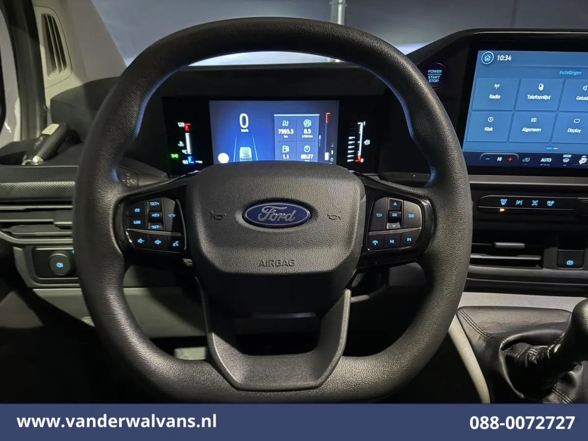 2.0 TDCI 136pk L2H1 Nieuwste Model Euro6 Airco | Camera | Apple Carplay | Cruisecontrol Android Auto, Verwarmde Voorruit, Verwarmbare buitenspiegel, Parkeersensoren, Bijrijdersbank
