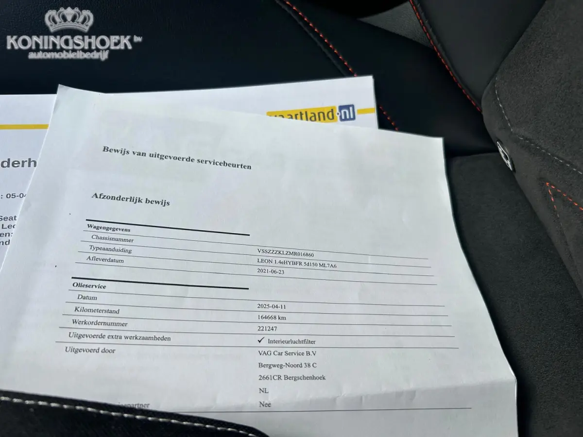 1.4 TSI eHybrid PHEV FR Business Intense