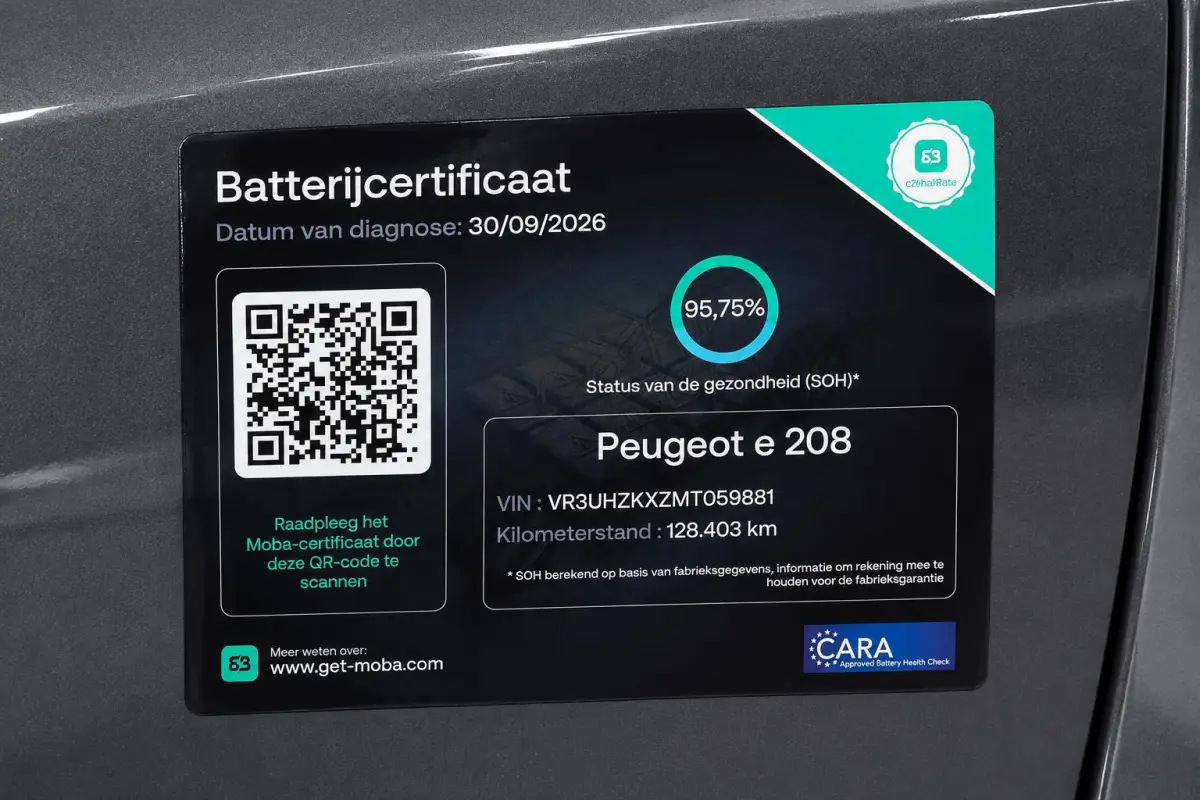 EV Allure Pack 50 kWh FASE 3 SOH 95% CAMERA PDC