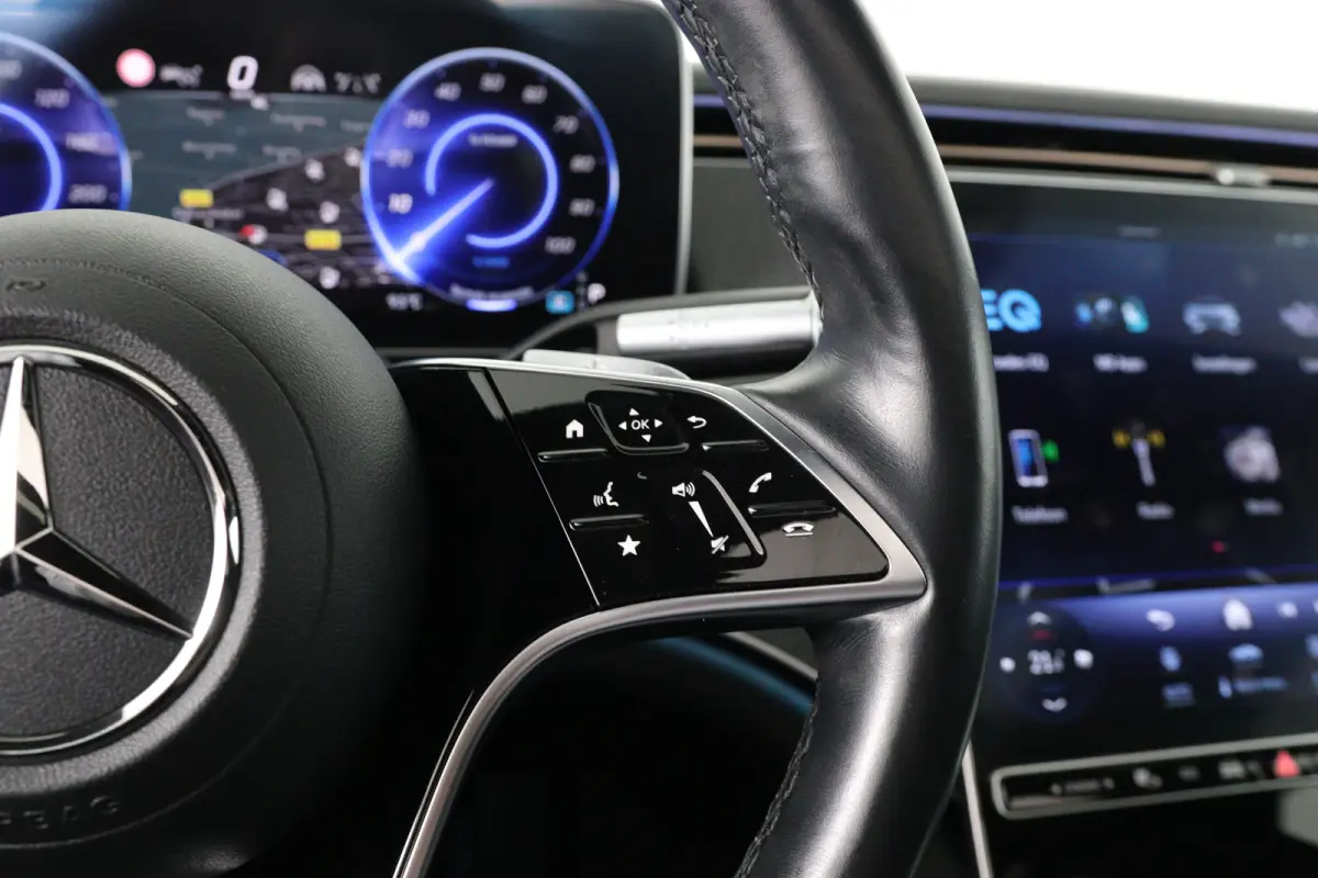 450+ Business Line 108 kWh | Open Dak | Luxe Leder | Memory Zetels | Burmester | Massage | HUD | LED | BLIS | 360 Camera | Stoelverwarming/Koeling | Navi | Clima