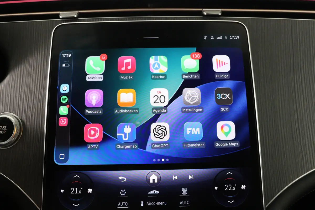 450+ Business Line 108 kWh | Open Dak | Luxe Leder | Memory Zetels | Burmester | Massage | HUD | LED | BLIS | 360 Camera | Stoelverwarming/Koeling | Navi | Clima