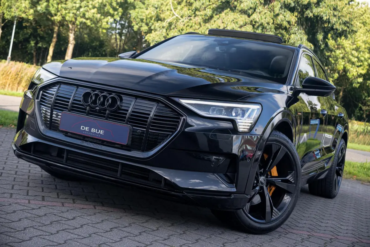 55 Quattro S-Line Edition 95 kWh|Trekhaak|Panoramadak|Luchtvering|Bang & Olufson|Nachtzicht|Dealer Onderhouden