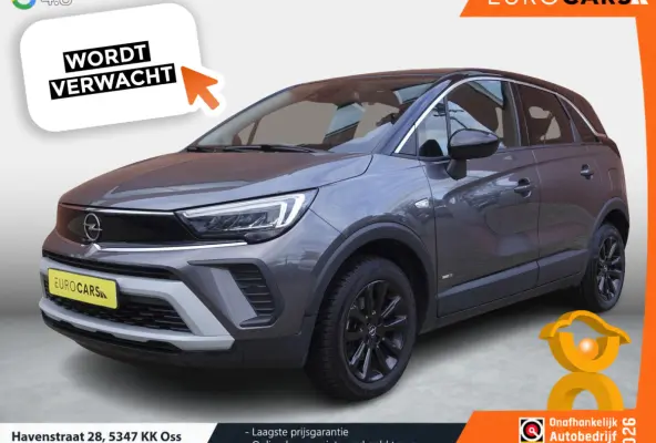 1.2 Turbo 130pk Automaat Elegance Opel Crossland 1.2 Turbo 130pk AUT. Elegance Navigatie Apple Carplay/Android Auto Camera Parkeersensoren Cruise Control Stoel- en Stuurverwarming Keyless En