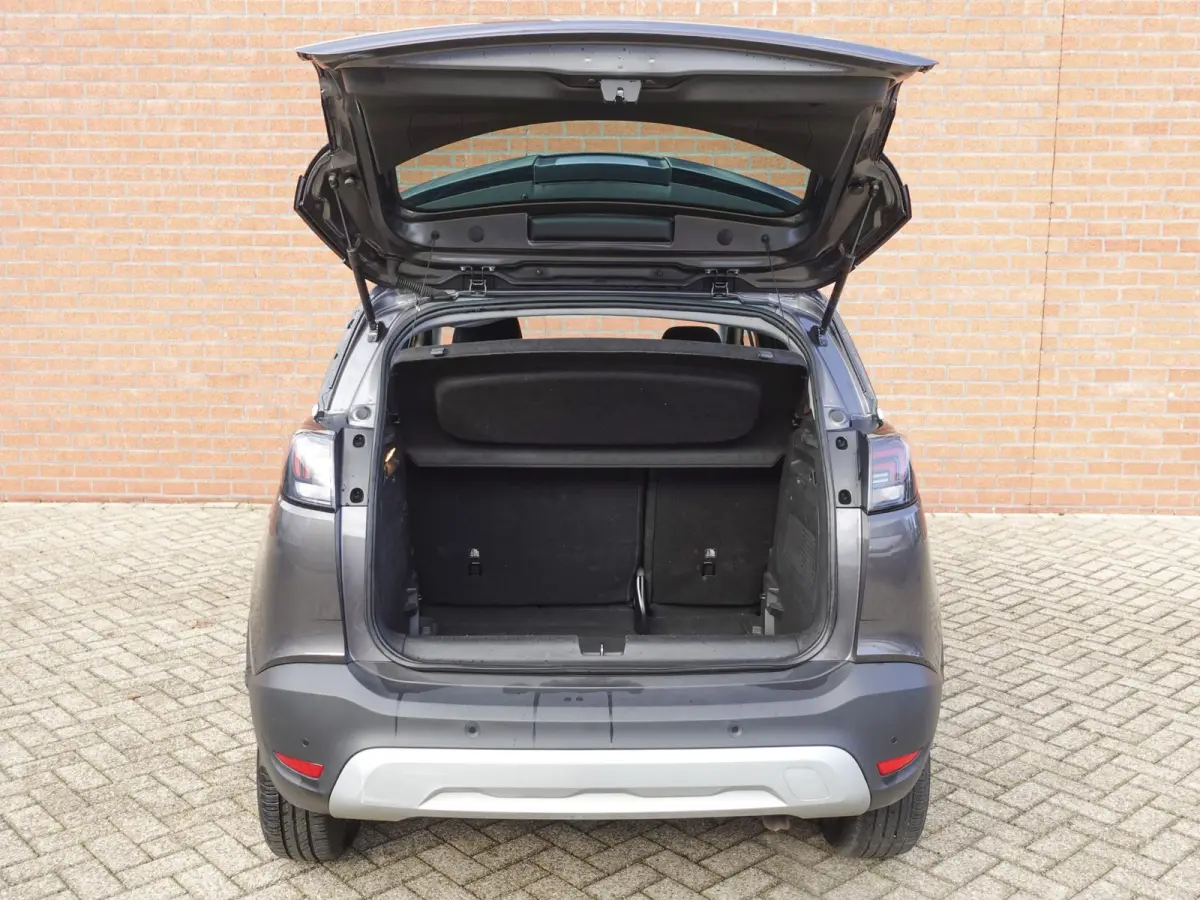 1.2 Turbo 130pk Automaat Elegance Opel Crossland 1.2 Turbo 130pk AUT. Elegance Navigatie Apple Carplay/Android Auto Camera Parkeersensoren Cruise Control Stoel- en Stuurverwarming Keyless En
