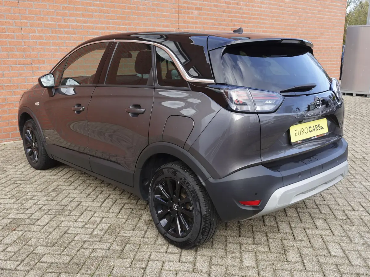 1.2 Turbo 130pk Automaat Elegance Opel Crossland 1.2 Turbo 130pk AUT. Elegance Navigatie Apple Carplay/Android Auto Camera Parkeersensoren Cruise Control Stoel- en Stuurverwarming Keyless En