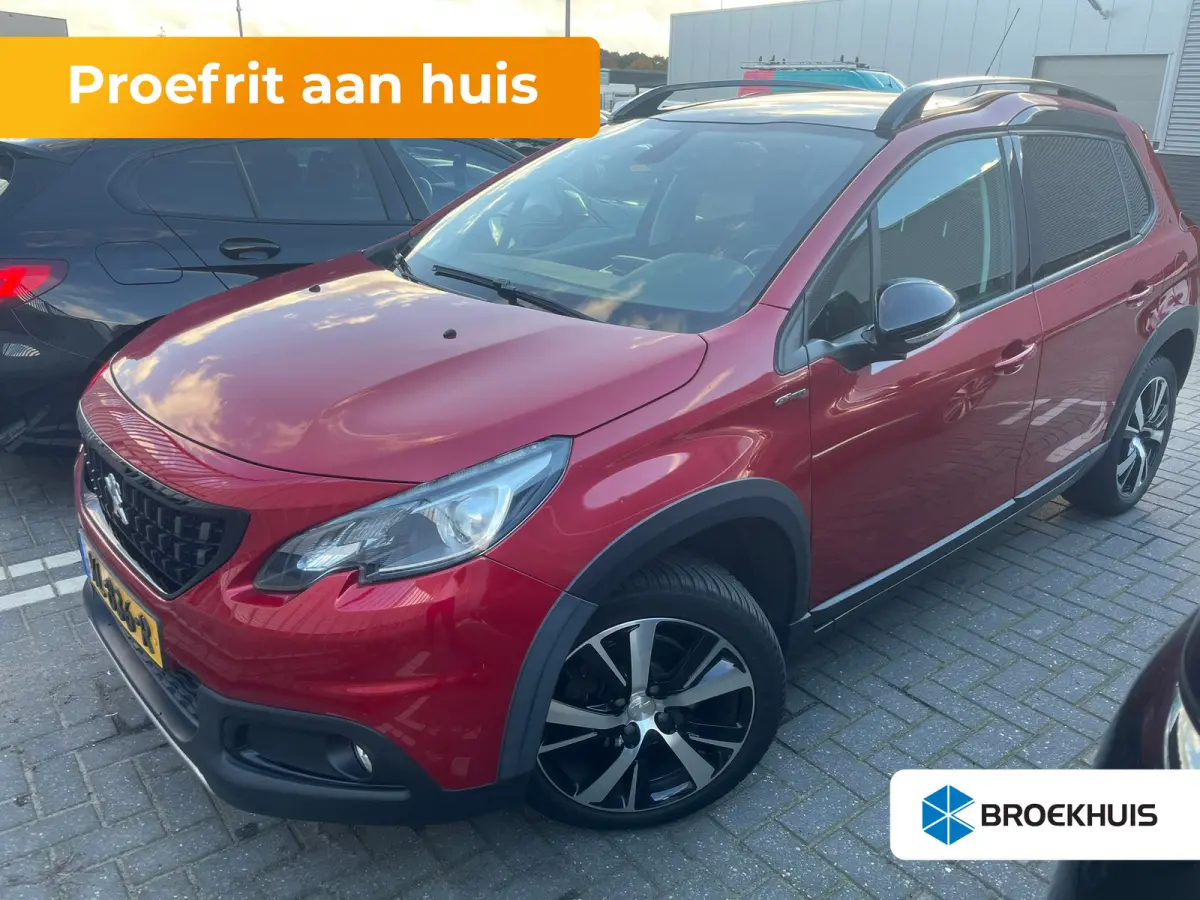 1.2 PureTech GT-Line Panoramadak | Half leder| Cruise | Climate Control | Trekhaak | | Achteruitrijcamera | Airco | Cruise control