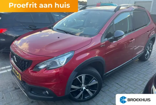 1.2 PureTech GT-Line Panoramadak | Half leder| Cruise | Climate Control | Trekhaak | | Achteruitrijcamera | Airco | Cruise control