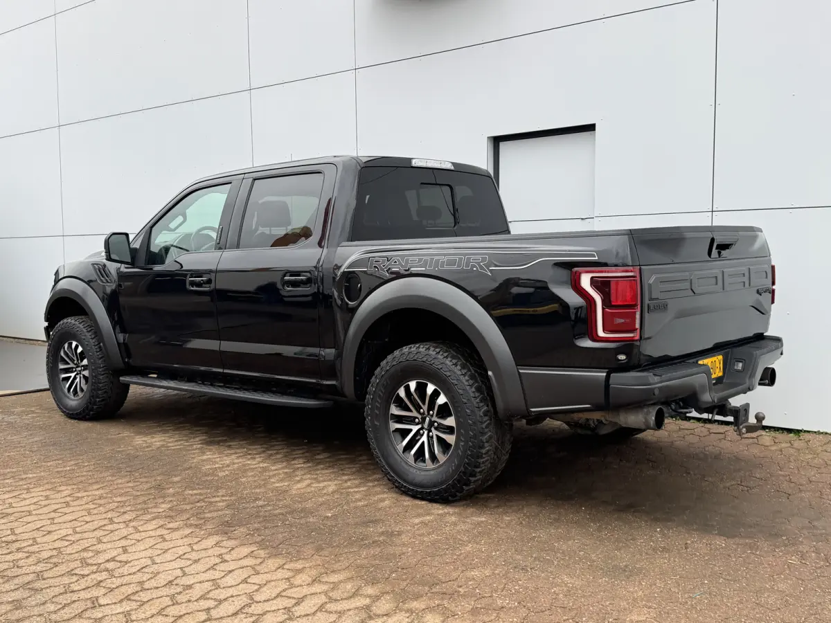 F-150 Raptor USA 3.5 V6 456PK Gereviseerde Motor + Turbos met groot onderhoud! Benzine/LPG 4x4 SuperCrew TwinTurbo Panoramadak Off-Road 4x4 Automaat Memory 3.5t Trekhaak Stoelverwarming + ve