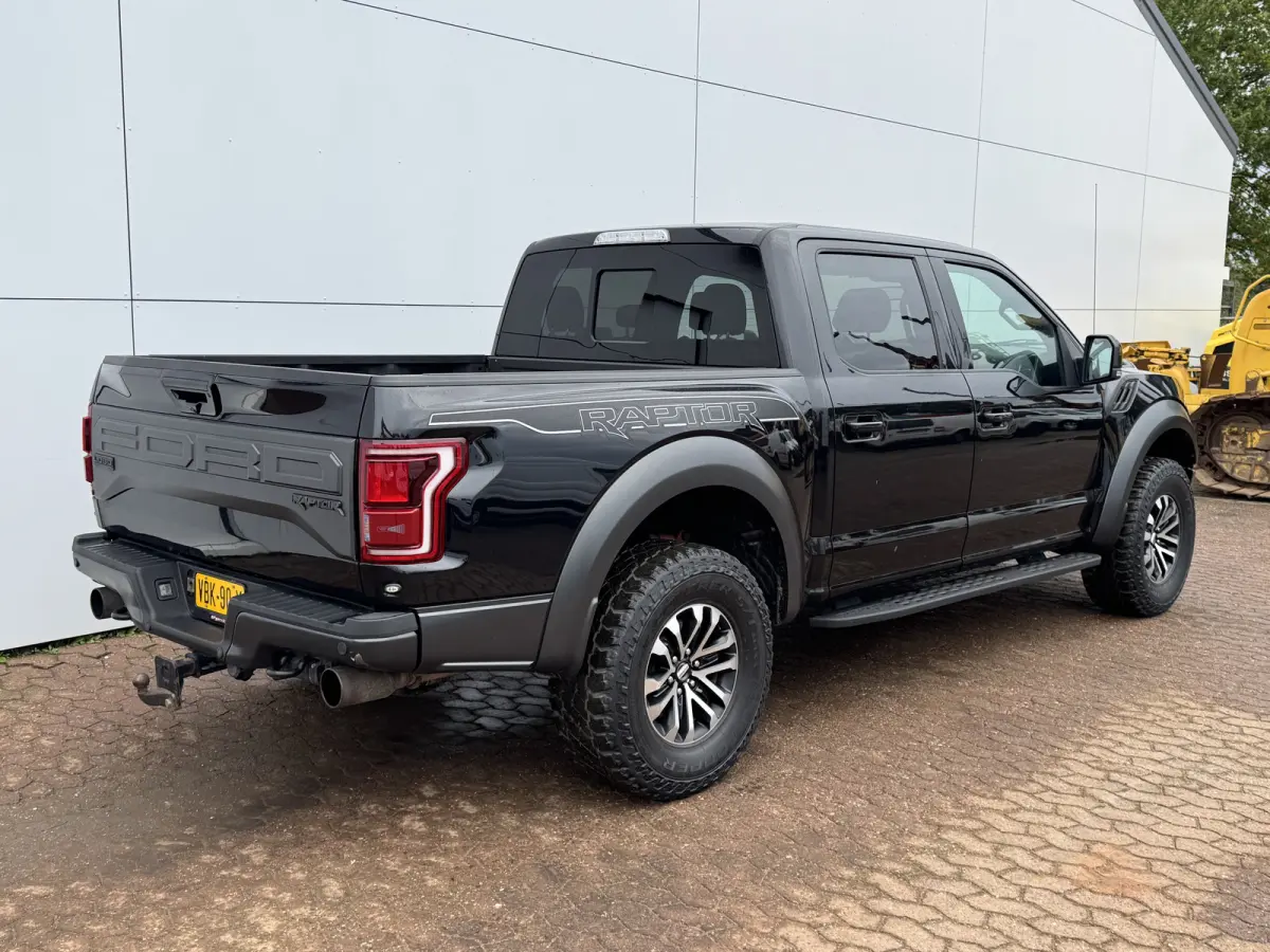 F-150 Raptor USA 3.5 V6 456PK Gereviseerde Motor + Turbos met groot onderhoud! Benzine/LPG 4x4 SuperCrew TwinTurbo Panoramadak Off-Road 4x4 Automaat Memory 3.5t Trekhaak Stoelverwarming + ve