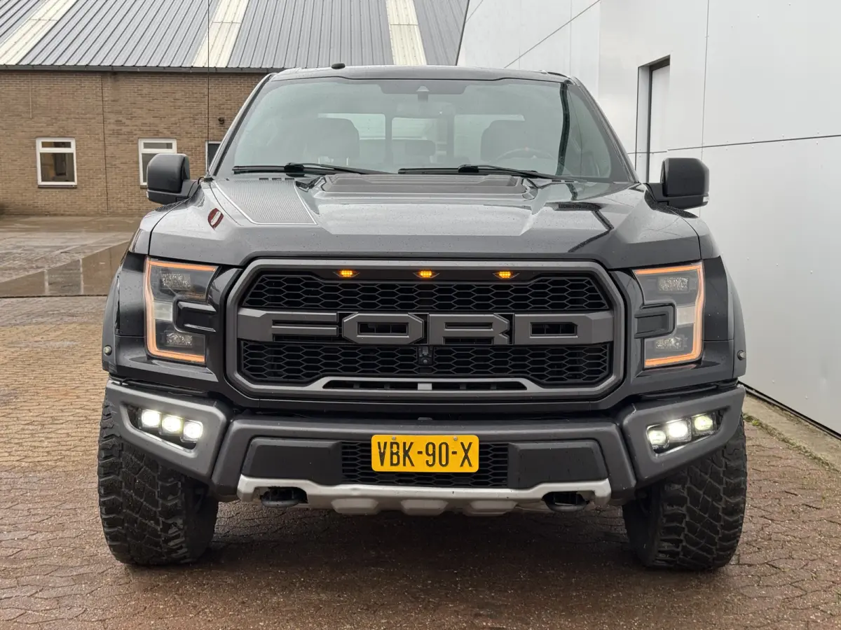 F-150 Raptor USA 3.5 V6 456PK Gereviseerde Motor + Turbos met groot onderhoud! Benzine/LPG 4x4 SuperCrew TwinTurbo Panoramadak Off-Road 4x4 Automaat Memory 3.5t Trekhaak Stoelverwarming + ve