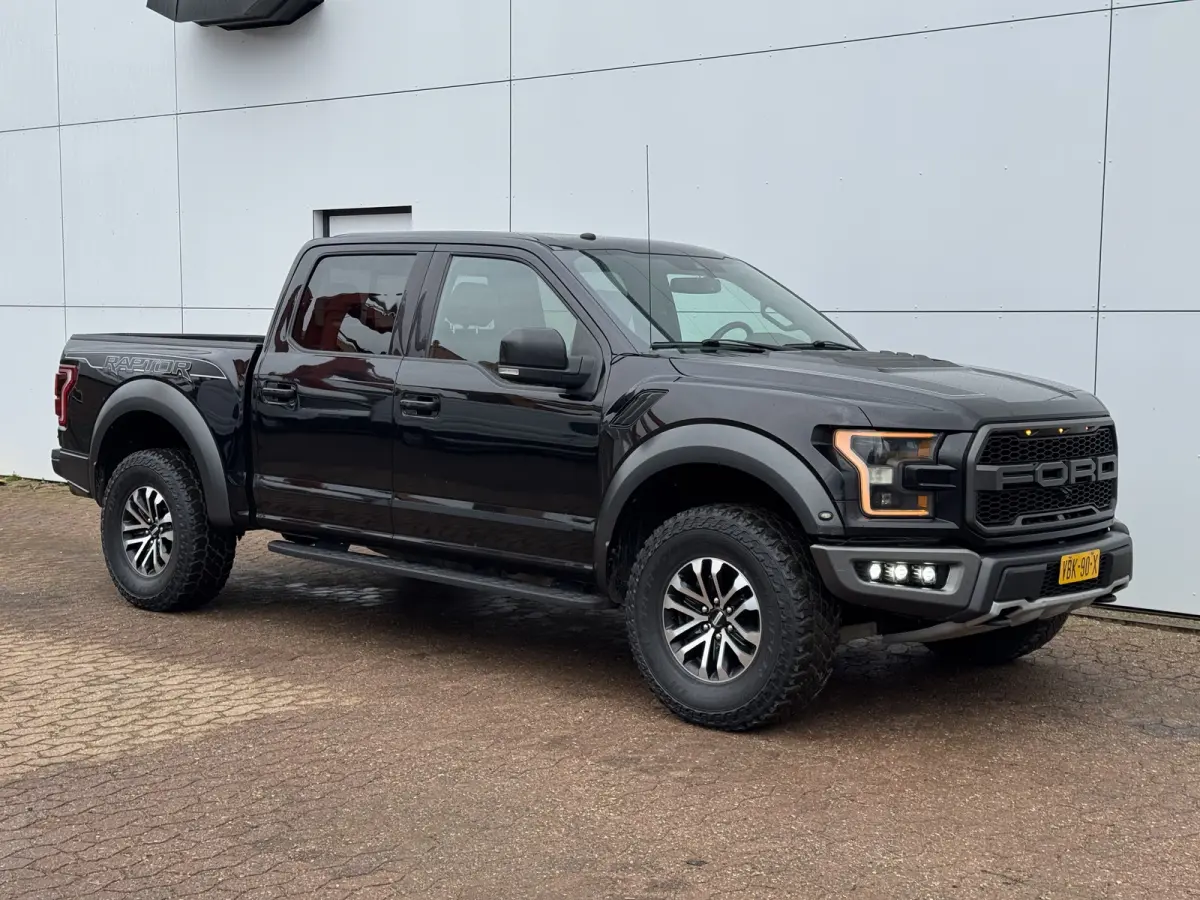 F-150 Raptor USA 3.5 V6 456PK Gereviseerde Motor + Turbos met groot onderhoud! Benzine/LPG 4x4 SuperCrew TwinTurbo Panoramadak Off-Road 4x4 Automaat Memory 3.5t Trekhaak Stoelverwarming + ve