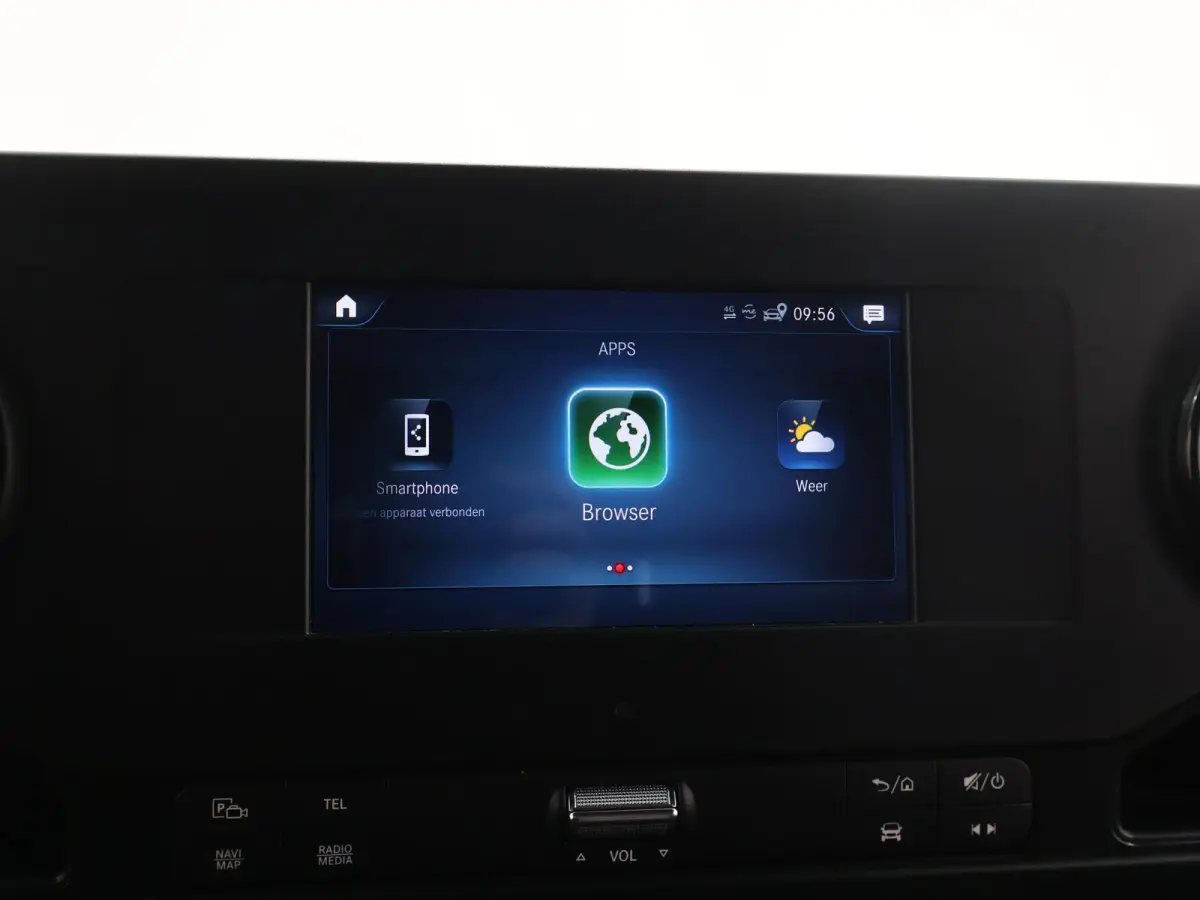 317 CDI L3 H2 | Navigatie | Digitale Radio | Airco | Spiegelpakket | Achteruitrijcamera | Dodehoekassistent | Zijwindassistent | Zijmarkeringslichten | Bijrijdersbank | Certified *