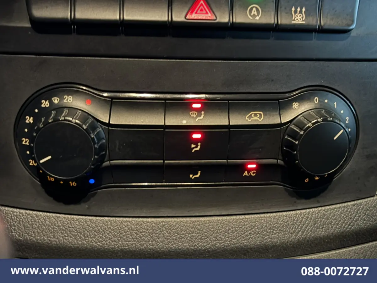 114 CDI 136pk L2H1 Euro6 Airco | Camera | LED | Trekhaak | Cruisecontrol | Stoelverwarming Parkeersensoren, Bijrijdersbank