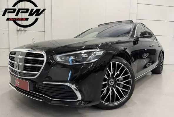 580 e PANO/BURMESTER/VENTILATIE/LUCHTVERING/ACC/HEAD-UP/360CAMERA/SOFT-CLOSE/20"/DONKERE-HEMEL/VOLLEDIG MERCEDES DEALER HISTORIE/BTW-AUTO