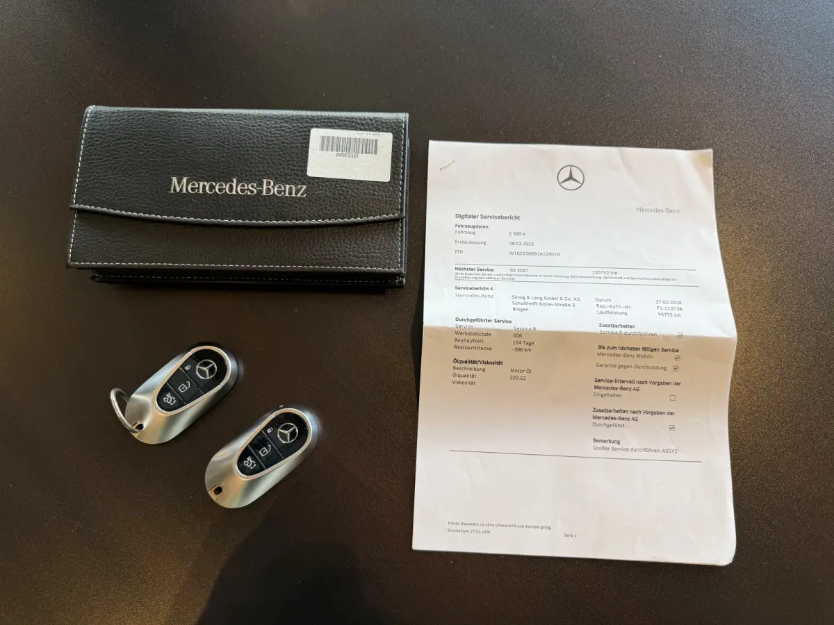 580 e PANO/BURMESTER/VENTILATIE/LUCHTVERING/ACC/HEAD-UP/360CAMERA/SOFT-CLOSE/20"/DONKERE-HEMEL/VOLLEDIG MERCEDES DEALER HISTORIE/BTW-AUTO