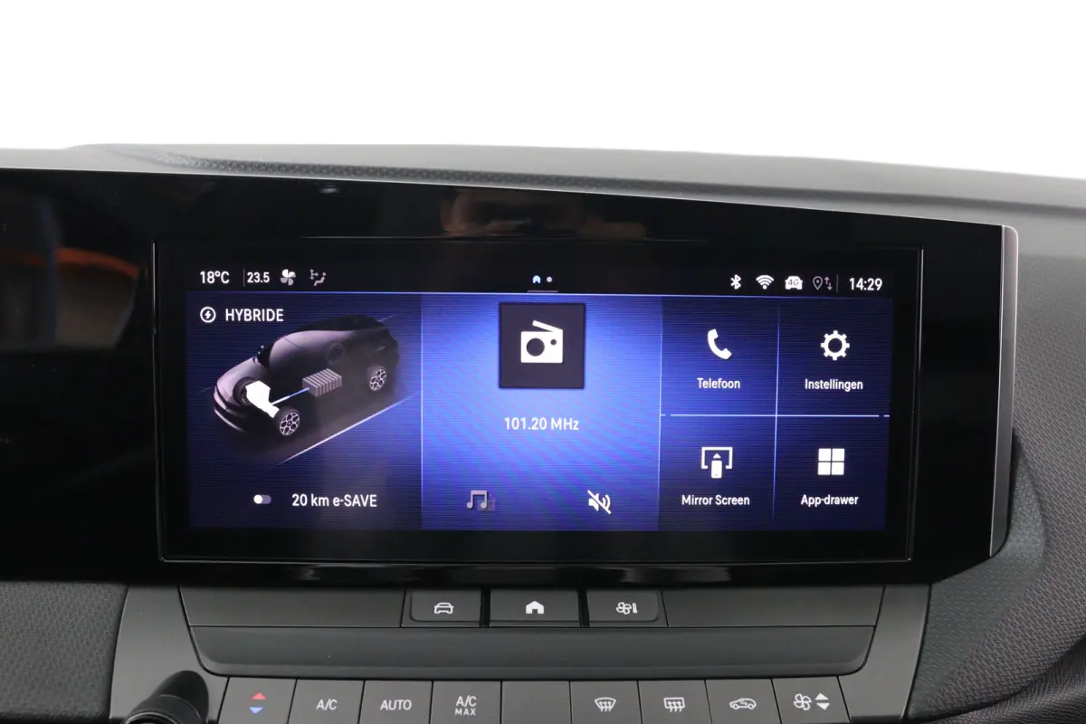 1.6 Turbo Hybrid | Dealer Onderhouden! | Navi | Clima | LED | Cruise Adaptive | Parkeersensoren V+A | Lichtmetalen Velgen