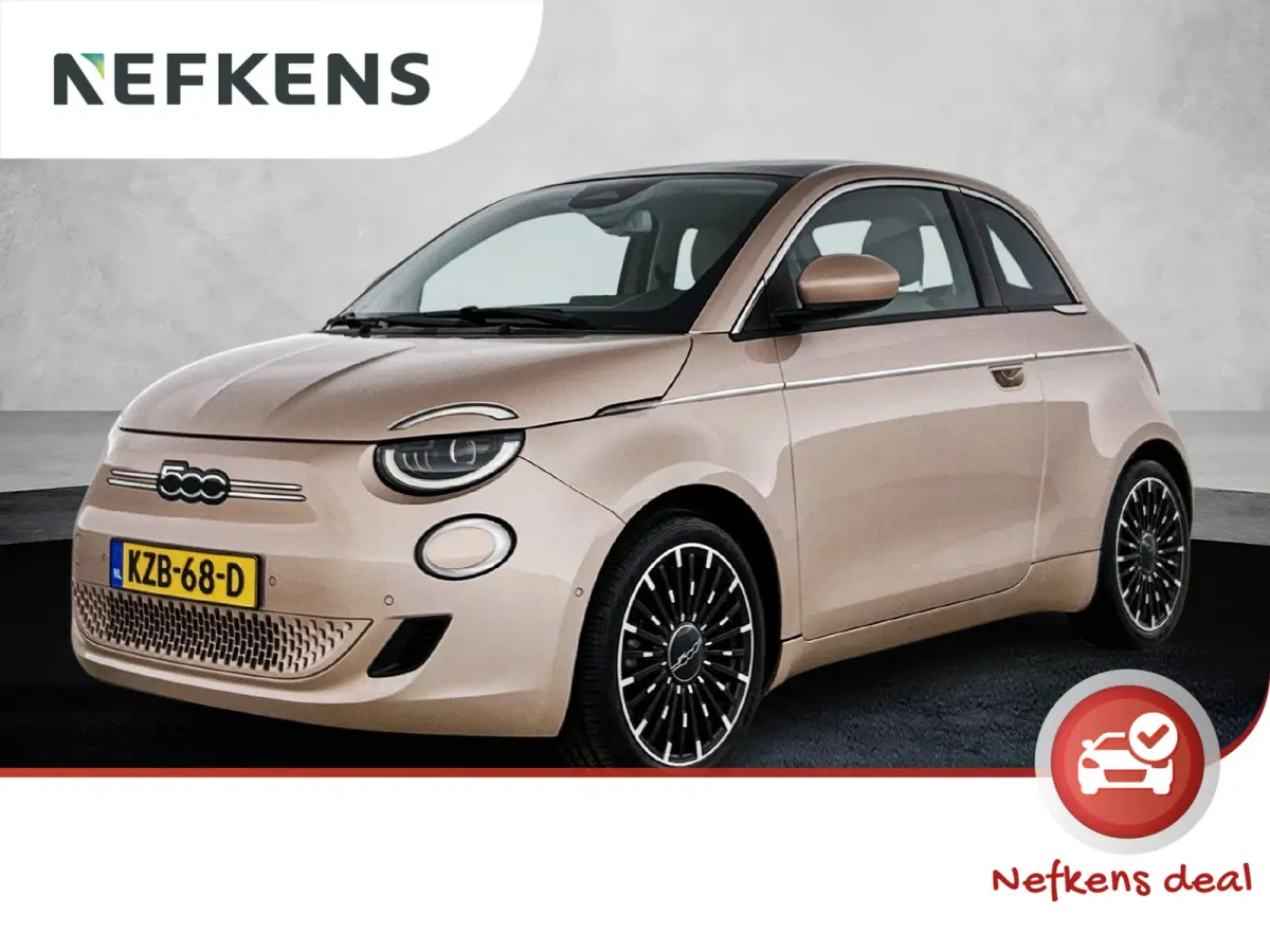 118pk La Prima 42 kWh Automaat | Glazendak | Navigatie | Climate Control | Adaptieve Cruise Control | Stoelverwarming | Achteruitrijcamera | Dodehoekdetectie | 17" Lichtmetalen Velgen | Appl