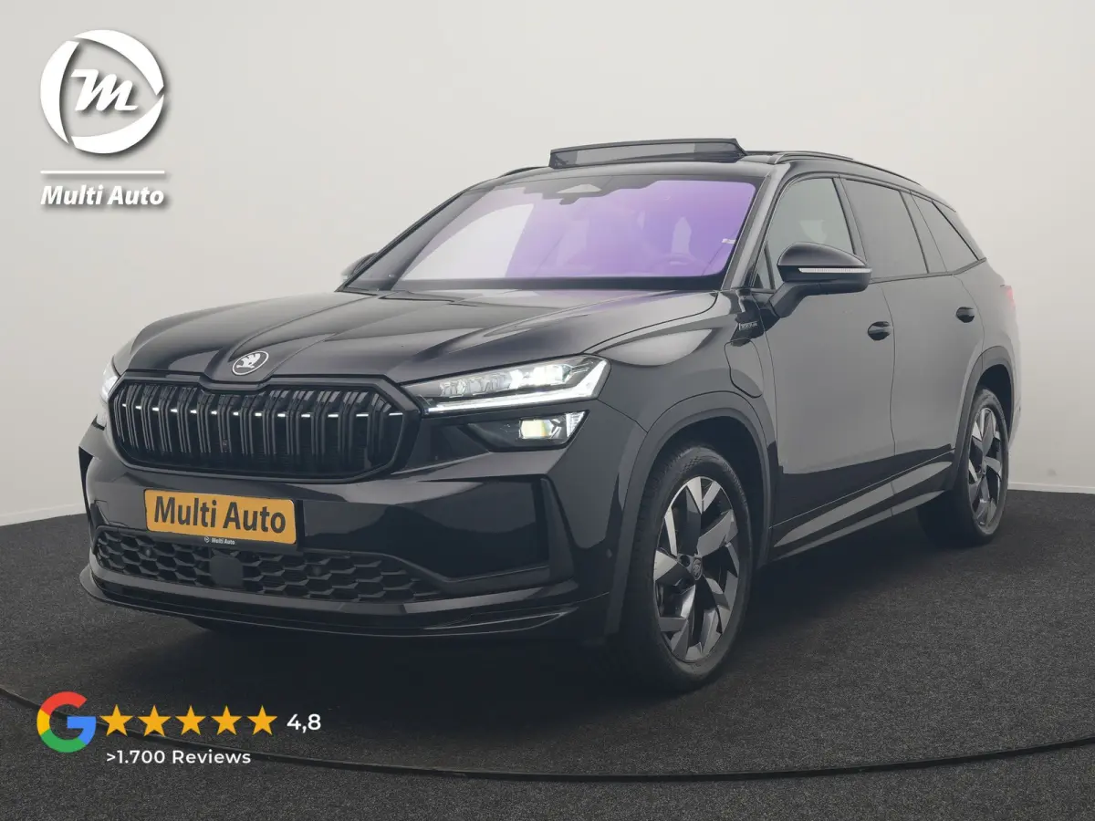 1.5 TSI Sportline Business PHEV 204pk Dealer O.H | Panodak | Trekhaak Af Fabriek | Adaptive Cruise | Head Up | 360 Camera | Canton | Alcantara Sportstoelen Memory & Verwarmd | Stuur Verwarmd
