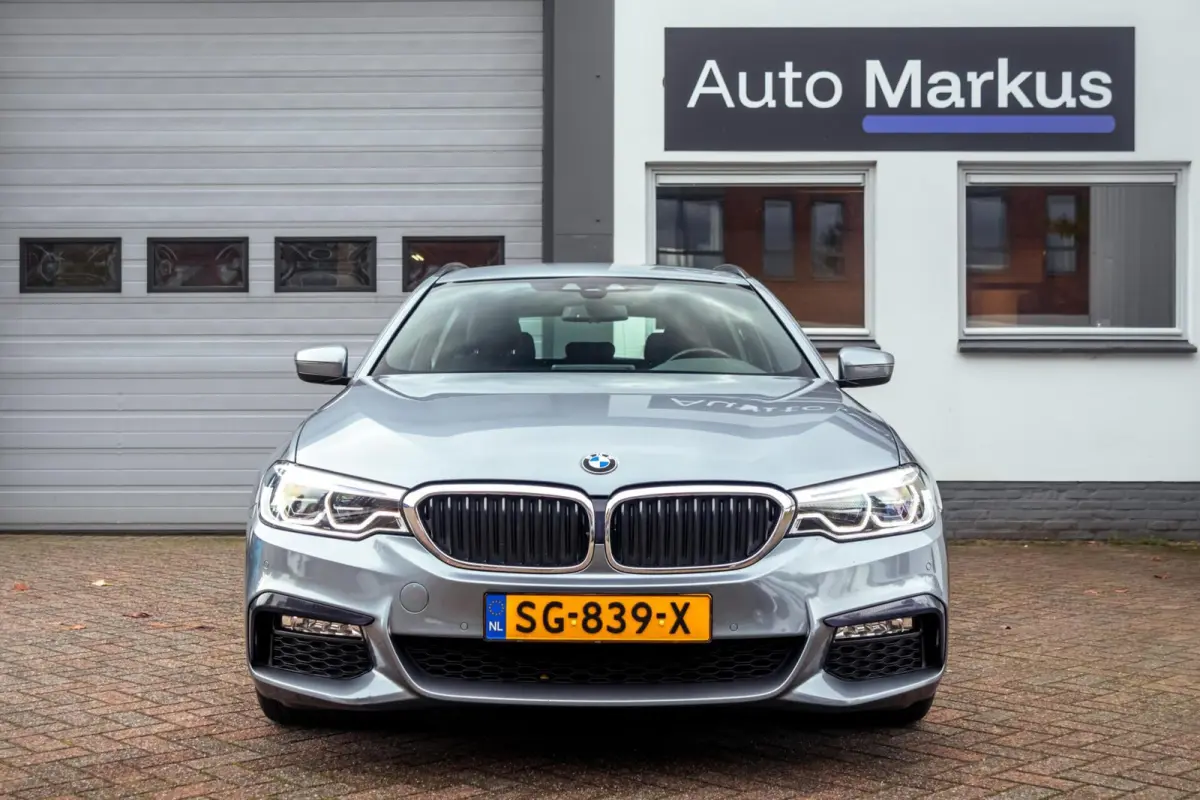 520i M-Sport|Memory|Trekhaak|HiFi|Sfeer|Orig NL|Leder