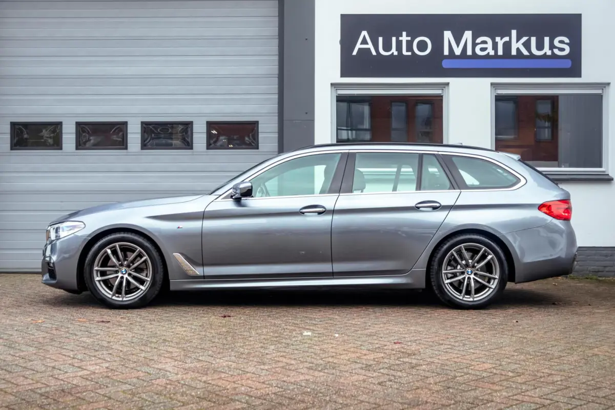520i M-Sport|Memory|Trekhaak|HiFi|Sfeer|Orig NL|Leder