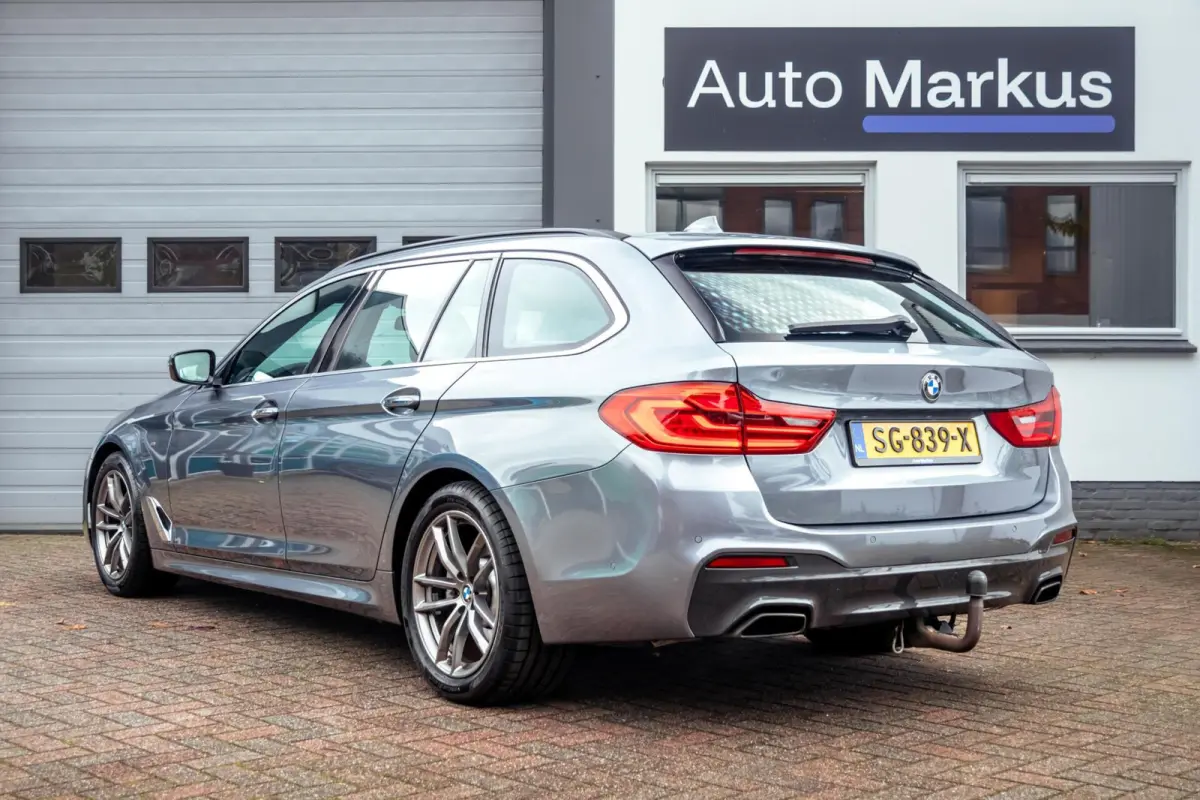 520i M-Sport|Memory|Trekhaak|HiFi|Sfeer|Orig NL|Leder