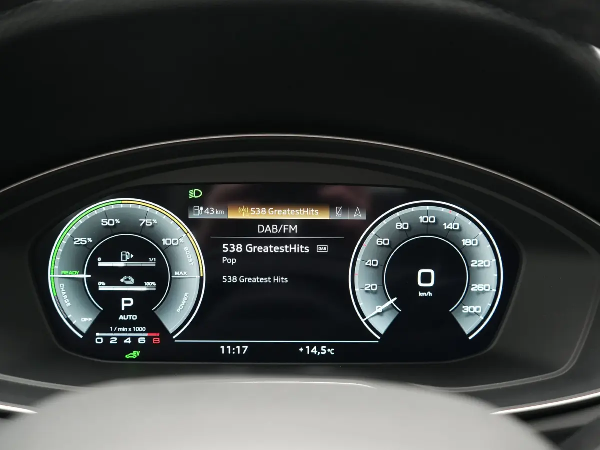 50 TFSI e Advanced edition PHEV 300pk Dealer O.H | SOH 94% | Panodak | Camera | Sportstoelen Verwarmd | Cruise Control | Navigatie | DAB | Virtual | 20"L.M | Plug In Hybrid |