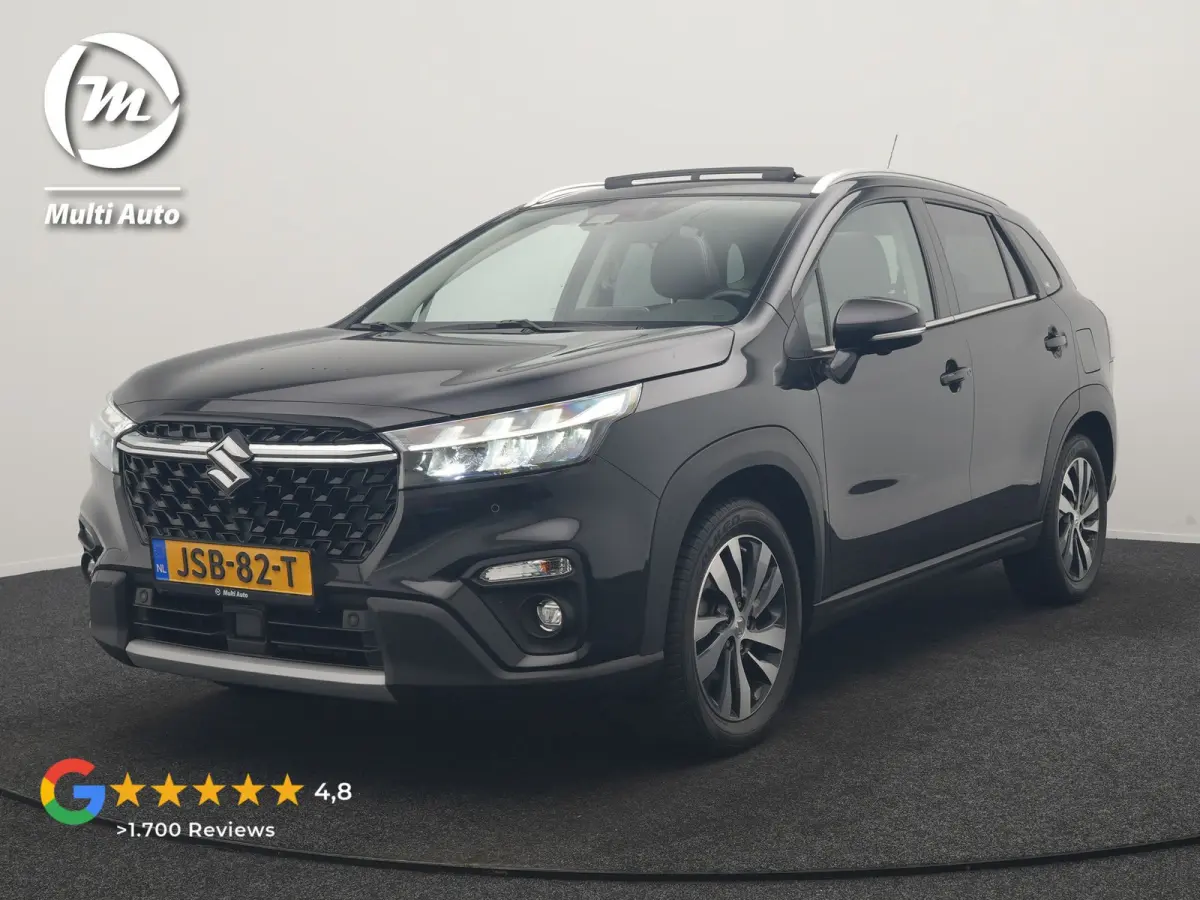 SX4 1.5 AllGrip Style MHEV 115pk Dealer O.H | Panodak | Adaptive Cruise | 360 Camera | Keyless | Sportstoelen Verwarmd | Blis | Apple Carplay | DAB | Navigatie | 17"L.M |