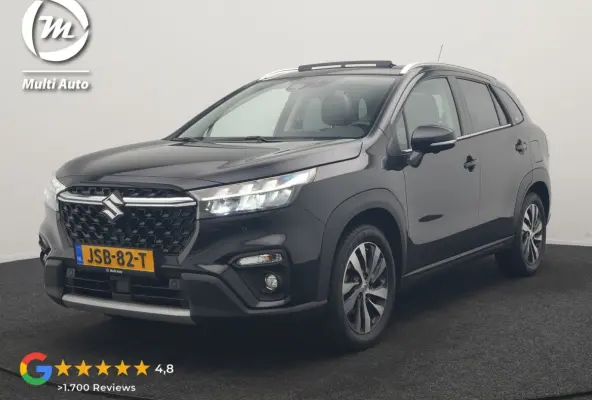 SX4 1.5 AllGrip Style MHEV 115pk Dealer O.H | Panodak | Adaptive Cruise | 360 Camera | Keyless | Sportstoelen Verwarmd | Blis | Apple Carplay | DAB | Navigatie | 17"L.M |