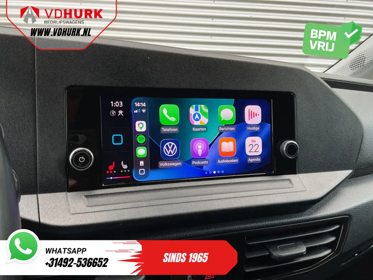 Maxi 2.0 TDI 125 pk DSG Aut. LED/ Adapt.Cruise/ Standkachel/ Stoelverw./ Carplay/ Camera/ PDC/ LMV/ Trekhaak/ Airco