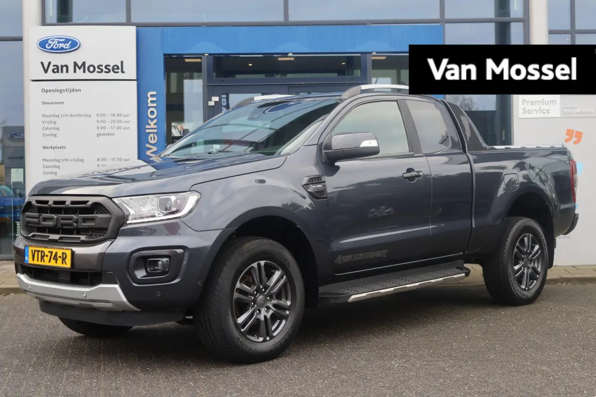 2.0 EcoBlue Wildtrak Supercab | Trekhaak | Adaptive Cruise | Camera | Stoelverwarming | Dealer Onderhouden |