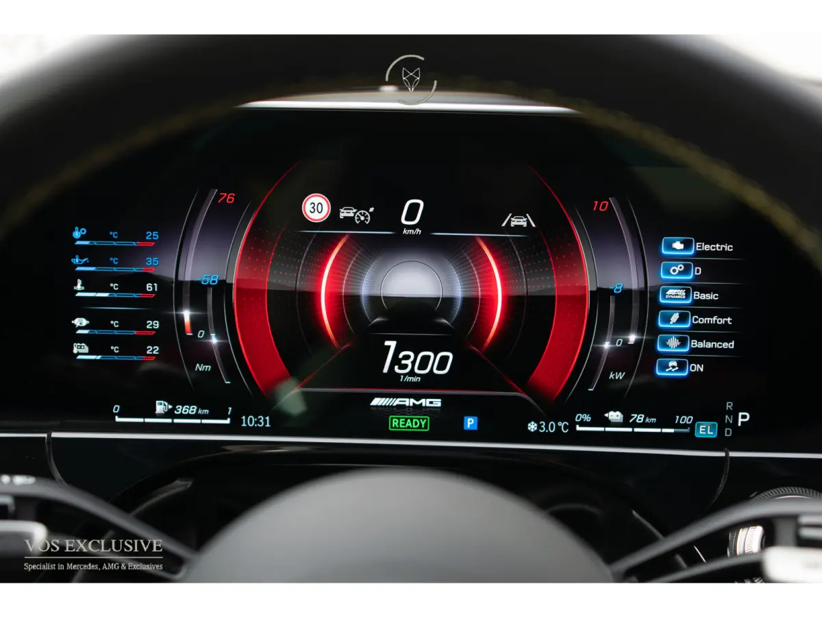 AMG 53 4M Edition 1 Full Carbon in- en exterieur|Bumester 4D|Schaalstoelen|Keyless|Stoelkoeling|ACC|Performance Sound|360°Camera|Superscreen