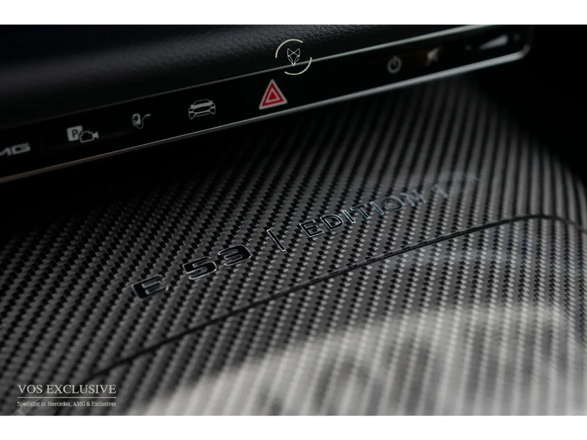 AMG 53 4M Edition 1 Full Carbon in- en exterieur|Bumester 4D|Schaalstoelen|Keyless|Stoelkoeling|ACC|Performance Sound|360°Camera|Superscreen