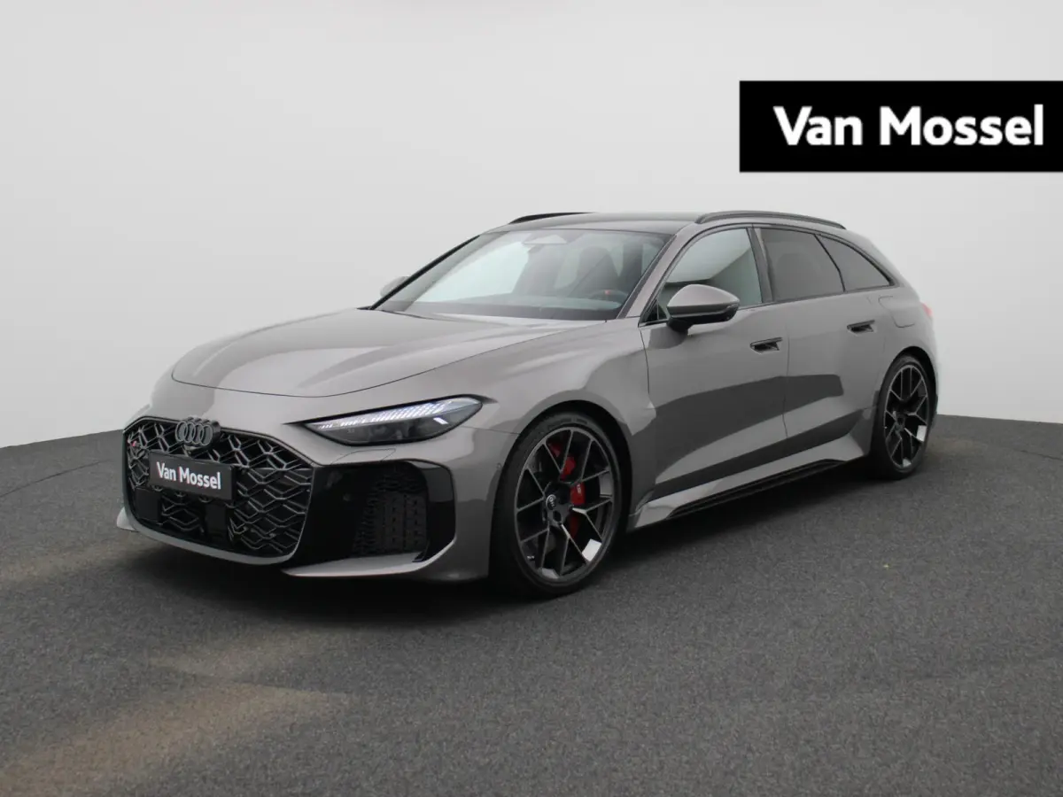 RS 5 Avant e-hybrid quattro 639 PK | RS-sportuitlaat | RS-sportstoel plus | Audi Sportpakket | Panoramadak | 360 Camera | Bang & Olufsen | Trekhaak | Stoelverwarming | MMI bijrijdersdisplay 