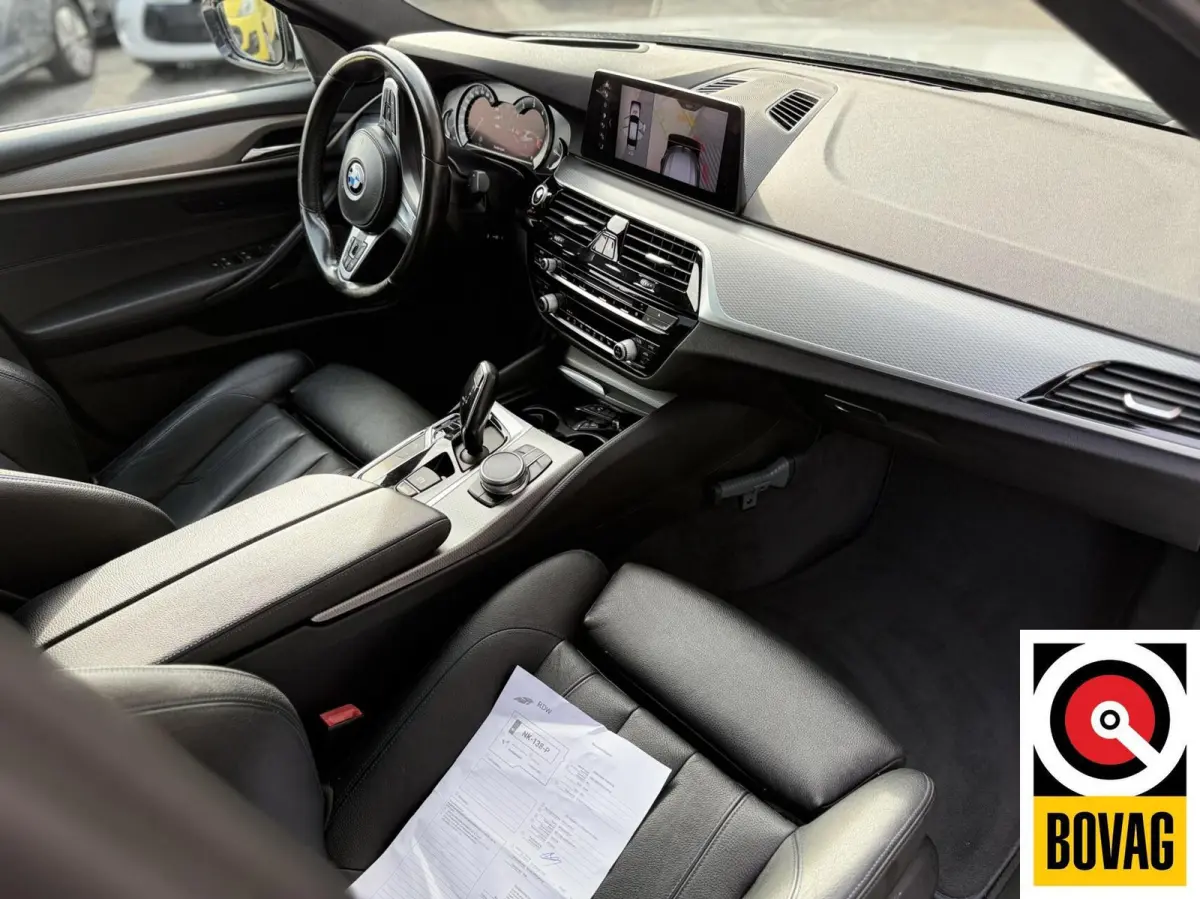 540i xDrive High Executive M-Sport, Pano, HUD, Camera, ACC, Leder bom vol