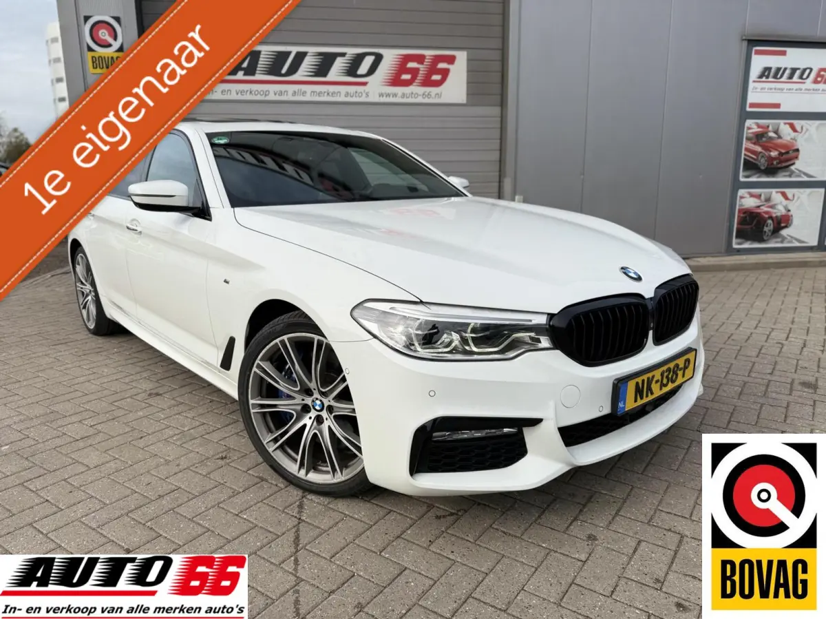 540i xDrive High Executive M-Sport, Pano, HUD, Camera, ACC, Leder bom vol