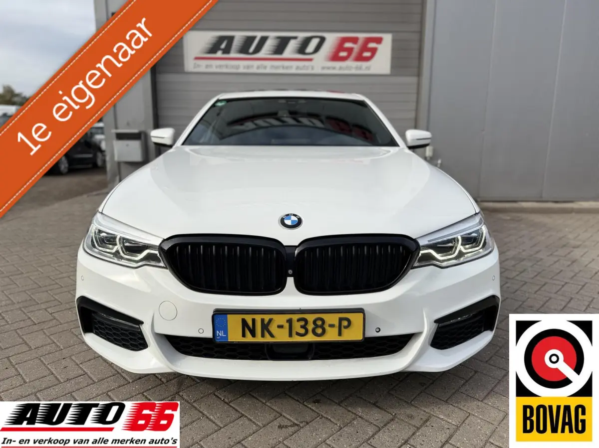 540i xDrive High Executive M-Sport, Pano, HUD, Camera, ACC, Leder bom vol