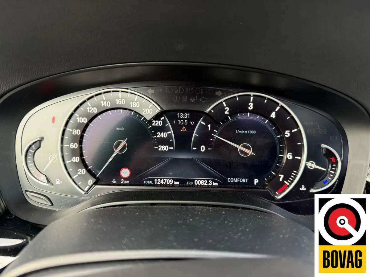 540i xDrive High Executive M-Sport, Pano, HUD, Camera, ACC, Leder bom vol