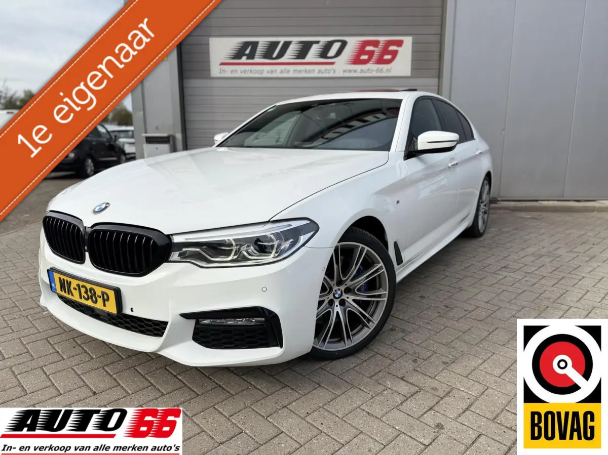 540i xDrive High Executive M-Sport, Pano, HUD, Camera, ACC, Leder bom vol