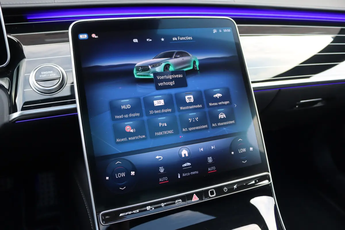 AMG 63 S E Performance | 802pk | Achterasbesturing | Distronic+ | HUD | Chauffeurspakket | Entertainmentpakket Achter | Stoelventilatie V+A | Vlakkenverwarming | Zonweringspakket |