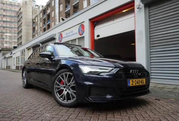 55 TFSI e quattro Pro Line S Competition Aut7 Black Optic Pano | 360 | Trekhaak | B&O | Adaptive + Lane | 20inch | HUD | Softclose |