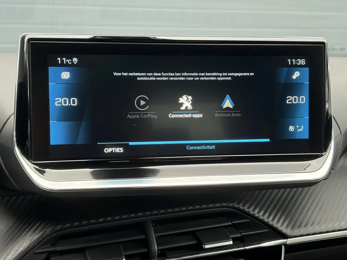 1.2 PureTech Blue Lease Allure ✓2e Eigenaar✓360° Camera✓Draadloze telefoonlader✓Carplay✓6 bak✓Halfleder✓Navi✓Clima✓Cruise✓17'' Lmv✓Rijstrooksensor✓102pk✓Dealer ond