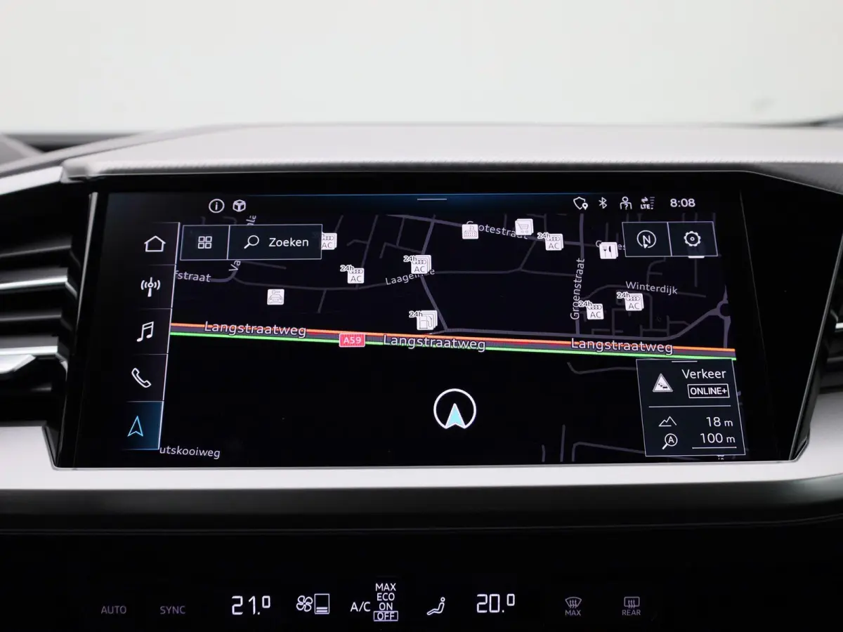 50 quattro Advanced edition 77 kWh 299 PK | Navigatie | Stoel + stuurverwarming | Comfortpakket Plus | Achteruitrijcamera | SONOS Premium geluidsysteem | Optiek Pakket Zwart | Privacy Glass 
